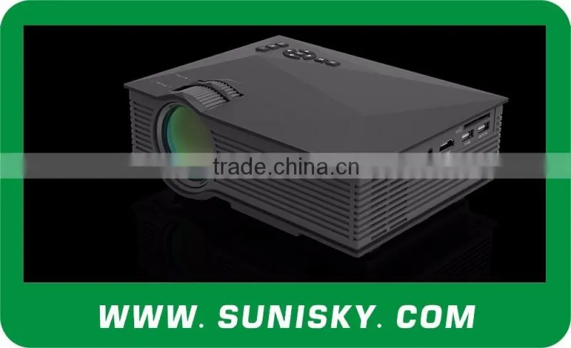 New High Brightness LCD Projectors with WiFi LED Projector for Business Meeting (SMP46)