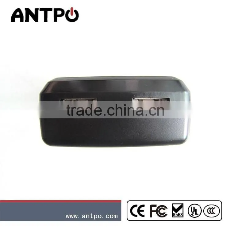 Universal AC power adapter 5V dual USB wall charger