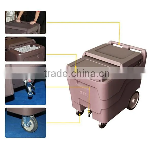SCC 110L Insulated Ice Caddy Mobile