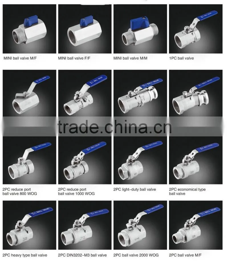 F/M stainless steel Ball Valve