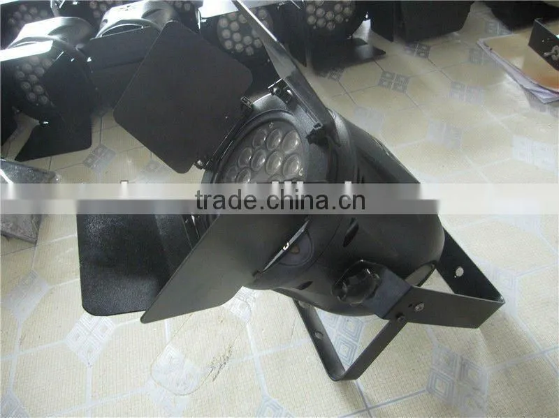 18*3w RGB par 64 led event lighting