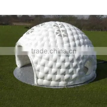 hot sale large commercial used inflatable white inflatable dome tent for party, inflatable camping tent for sale