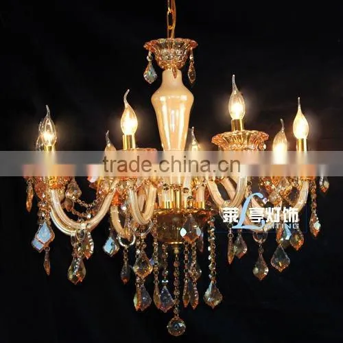 Traditional Simple Crystal Chandelier & Pendant Light