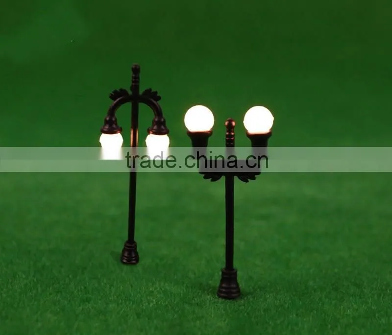 plastic building material outdoor light for7cm, scale model building lighting, HO scale,N scale, ML-19