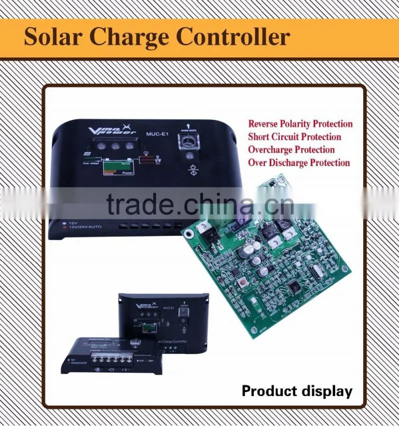 2016 NEW model solar controller