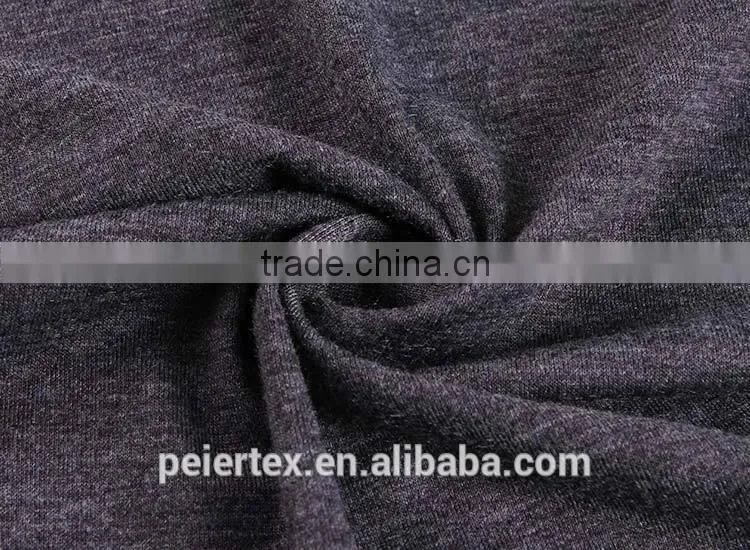 Textile fabrics supplier soft anti static jersey material shirt blend fabric in shirt golf wear fabric
