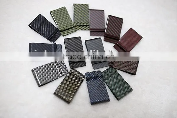 3k carbon fiber money clip, carbon fiber bill clip, carbon fiber case clip