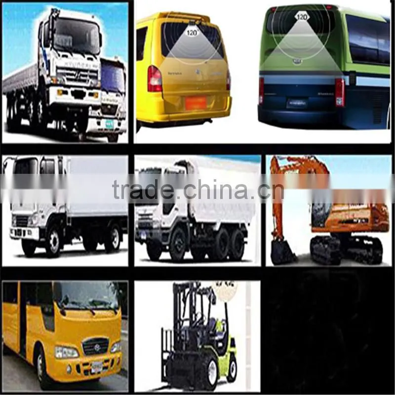 7" TFT LCD Rear View Monitor +12V/24V Car Truck bus excavator Rear View Wireless Night Vision Reversing camera