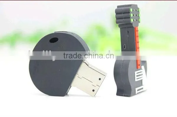 High Quality the new fashion guitar design silicne USB cover
