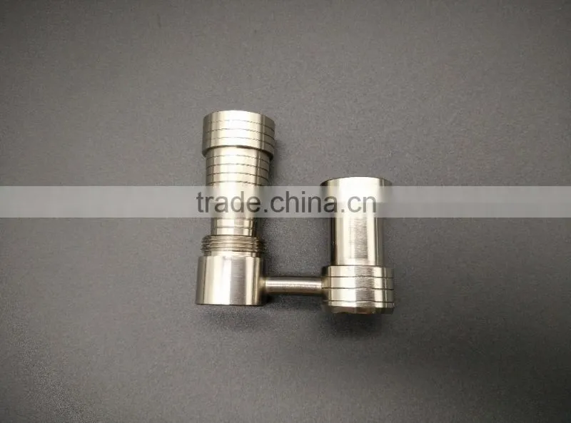 6 in 1 size fit 10mm 14mm 18mm male and female joint Titanium E-nail