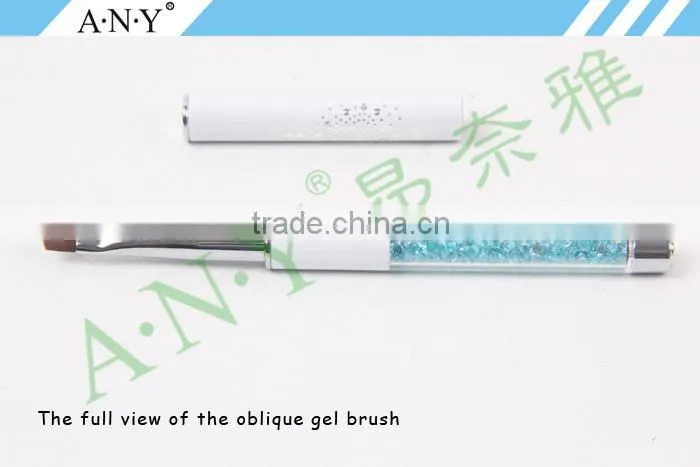 ANY UV Gel Nail Beauty Care Wood Handle Small Nail Brush for Nail Art