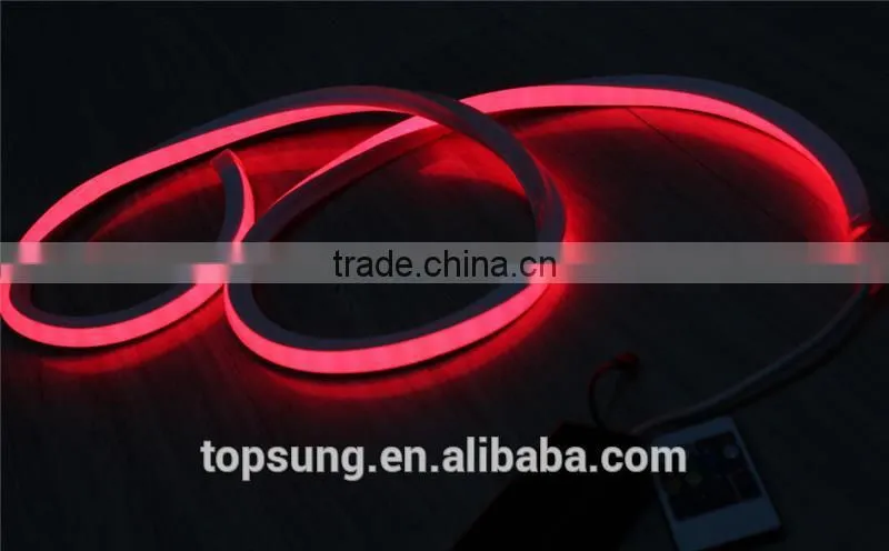 50m roll 120V top-view square rgb neon waterproof for signs