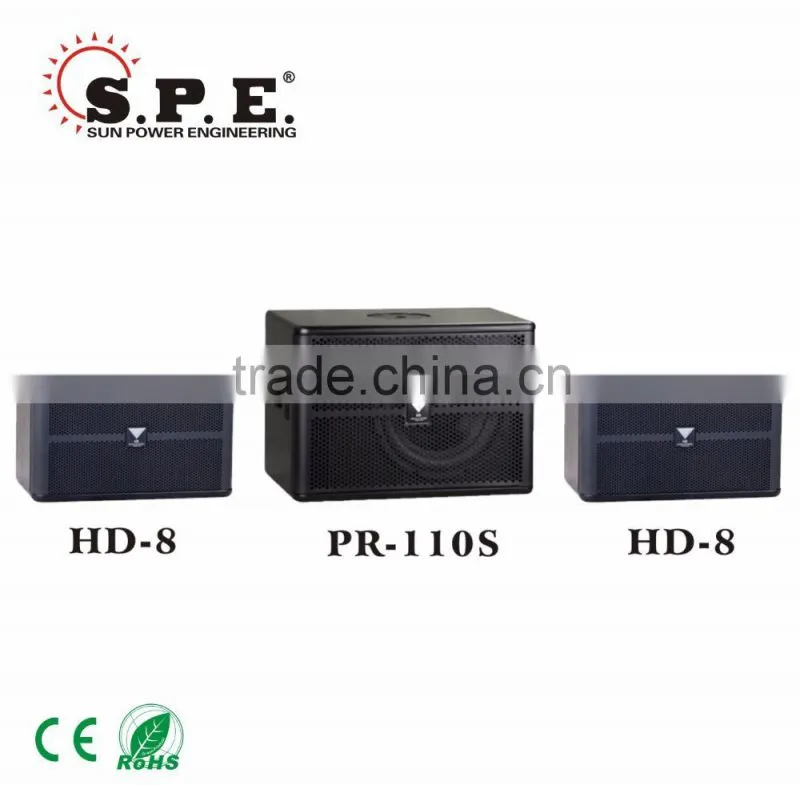 spe audio SW-4310 4*3'' slim colum speaker