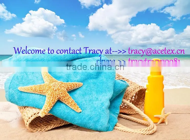 Lovely cartoon image brand printed bath towel/cartoon brand promotional towel