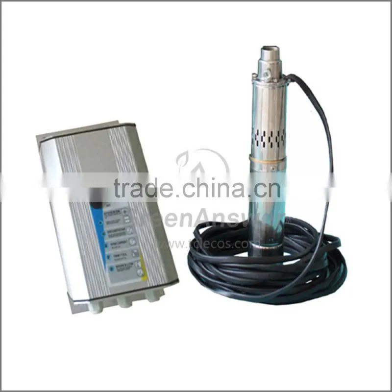 1" diameter solar DC water pump for irrigation