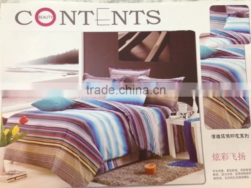 Wholesale cheap microfiber bedsheet set/ duvet cover set