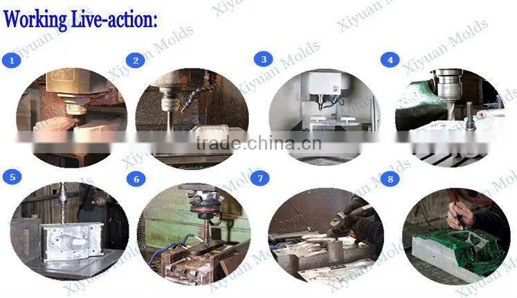 Novel Item Girl PVC Slipper Plastic Injection Mould Making