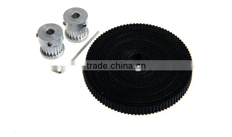 3D Printer Accessories 2GT Timing Pulley 16 Tooth and 6mm Belt Kit GT2 Open Type Synchronous Belt