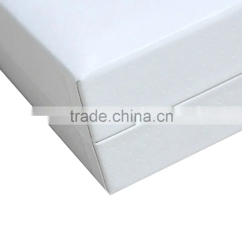 Elegant design leatherette paper cufflink gift box