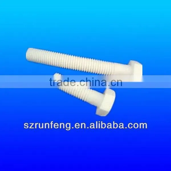 Small plastic bolt for electronics