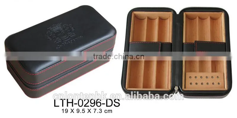 high gloss small cedar box wooden tobacco holder