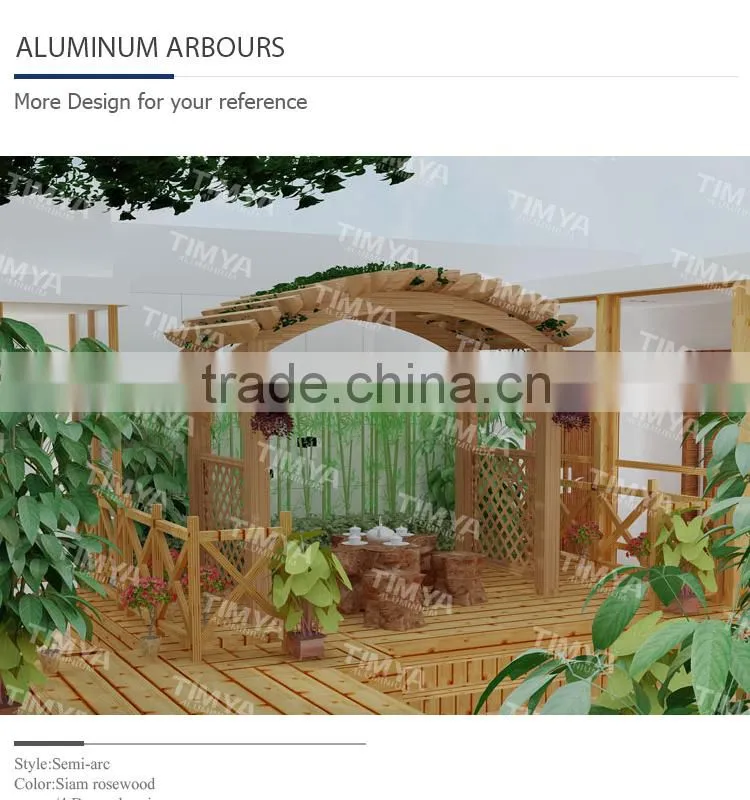Outdoor Patio Furniture Wrought Iron Bench Chair Metal Garden Rose Arbour