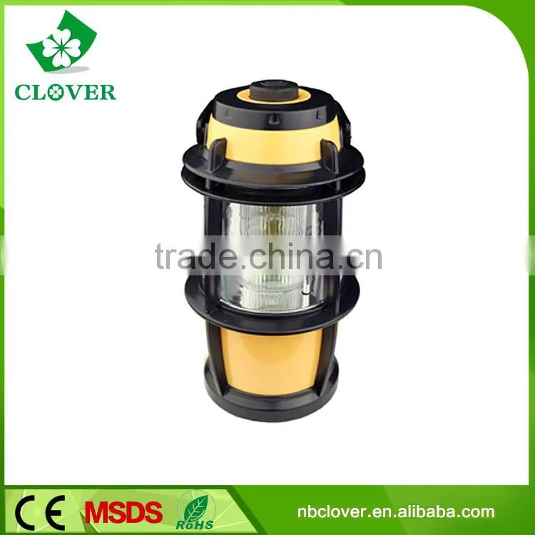 Portable outdoor 16 LED plastic rechargeable led camping lantern