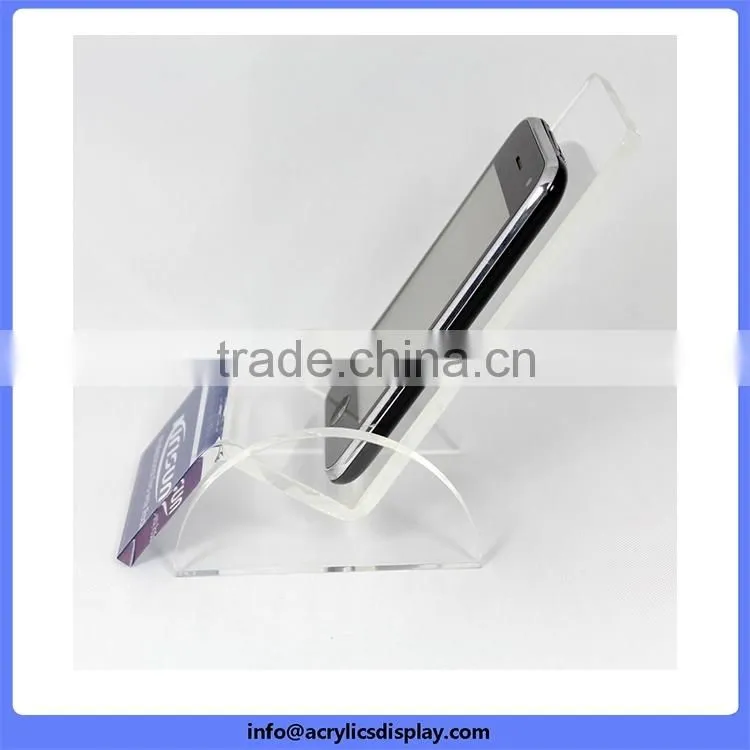 Top level customized new design acrylic tablet display stand