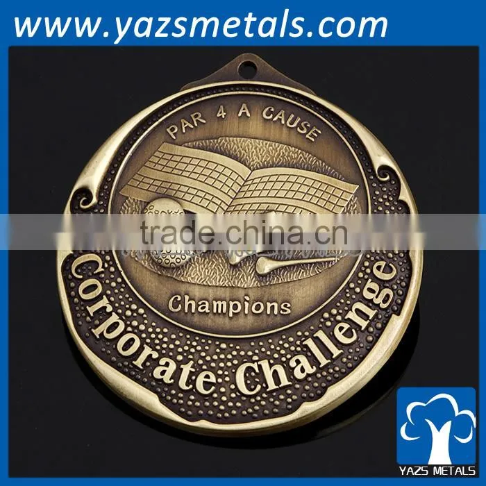 manufacturer antique brass souvenir geocache coin medal