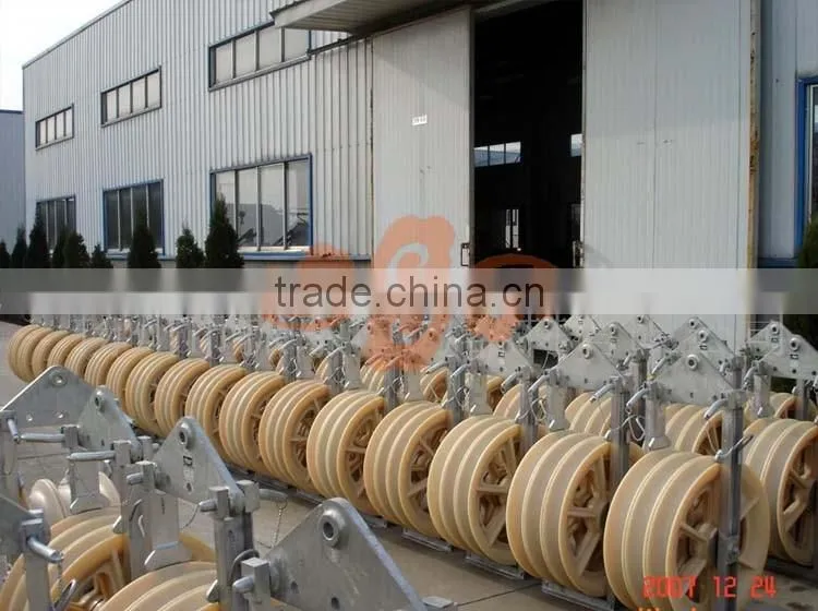 Different combinations different material steel cable pulleys