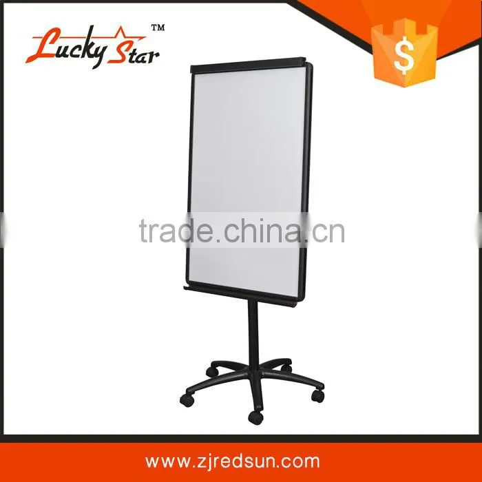 china interactive whiteboard flip board easel stand with magnetic whiteboard roll