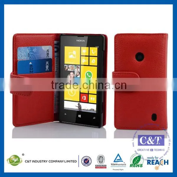 2014 collection custom for nokia lumia 520 flip case