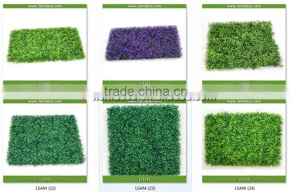 UV Rated and Fireproof Artificial Thin Grass Turf Artificial Grass Mat