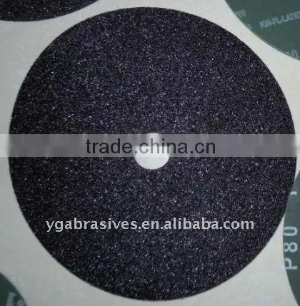 silicon carbide resin fiber disc for glass