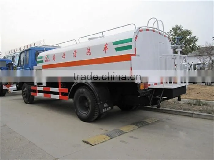 Quality Product cleaning truck DONGFENG 4x2 high pressure cleaning truck