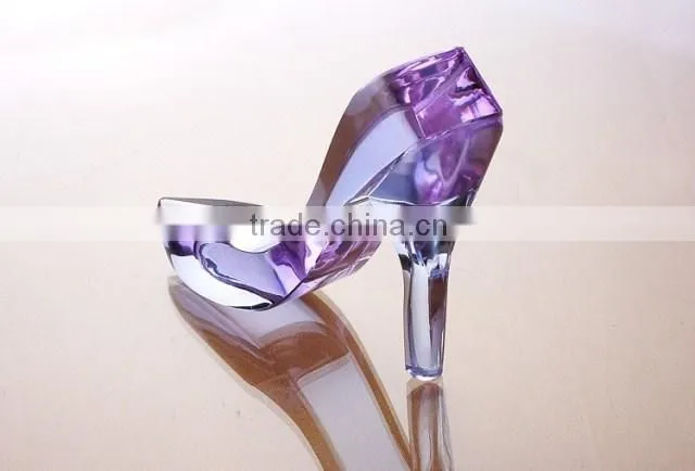 crystal shoes for wedding decorations Cinderella's shoe