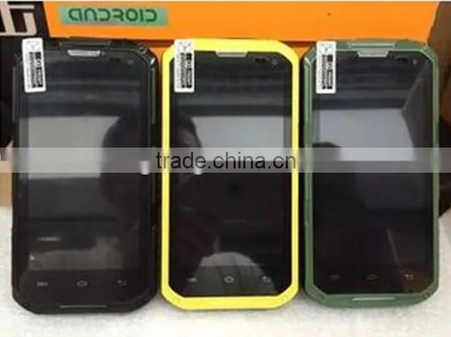 DHL Fast Delivery BM99 IP67 Waterproof Cell Phone Dual Core Android 4.2 4.5 Inch IPS 854X480 512MB RAM 4GB ROM Dual Sim