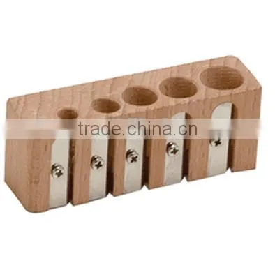 Custom Cheap Plastic Double Hole Pencil Sharpener