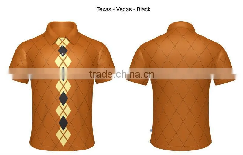 customed sublimation polo shirt