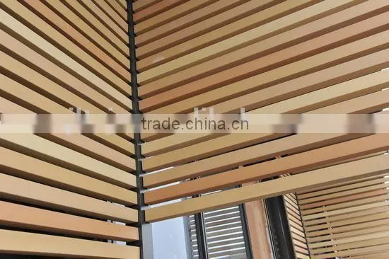 Fireproof treatment building material factory price-terracotta louver