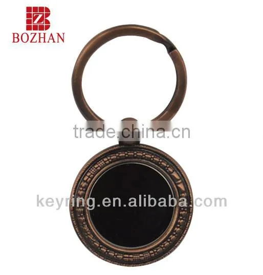 unique custom metal blank keychain without logo