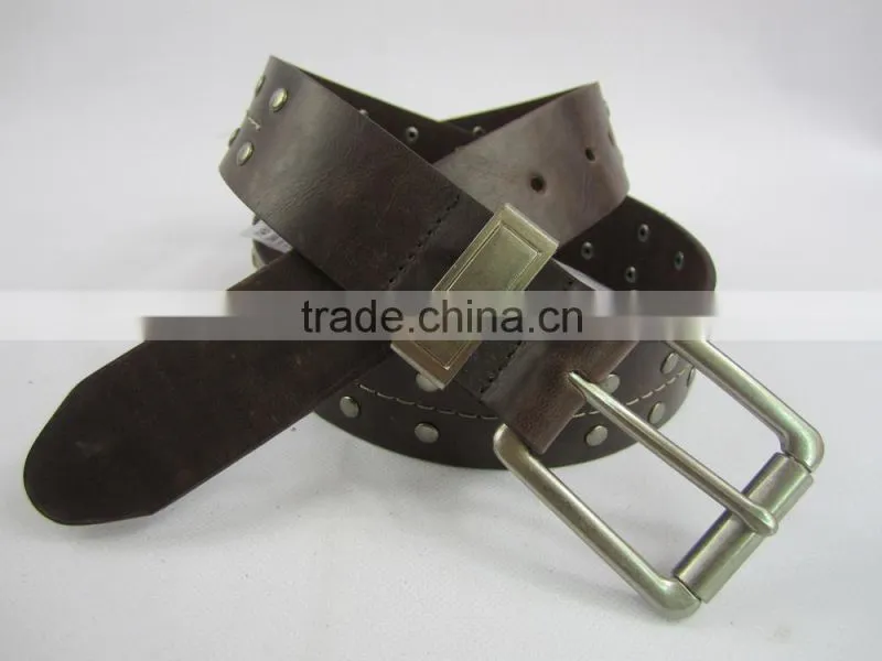 mens rivet metalstud belt for men