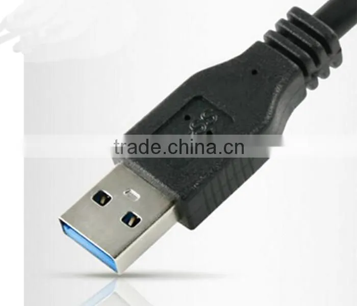 USB 3.0 A Male to USB 2.0/3.0 A Male Power Data Y Splitter Cable for HDD PC-1.5m