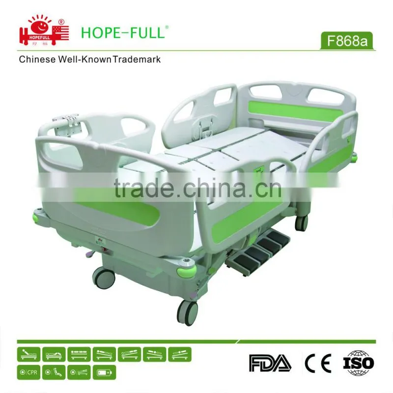 China supplier newest model multifunction medical patient electric turn-over bed