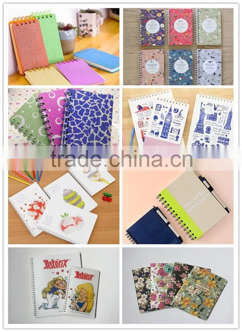 2016 gifts soft Leather Handmade Notebook paper Journal
