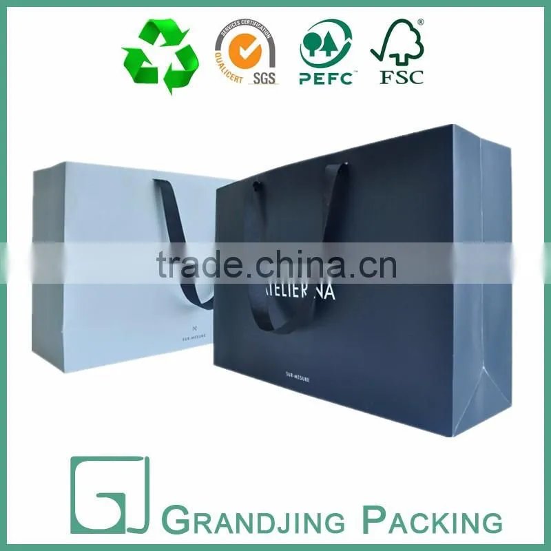 Luxury can bear heavy loads paper hand bag