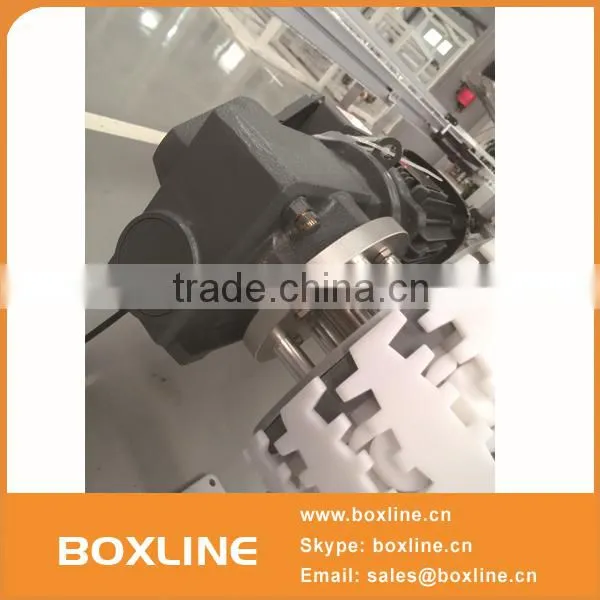 Modular plastic conveyor chain