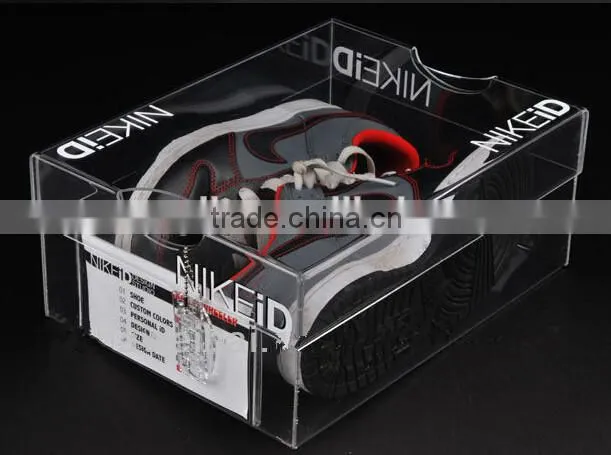 clear acrylic shoe box