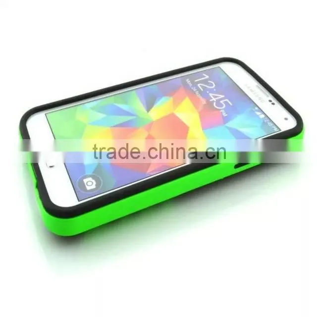 wholesale football texture cases for samsung galaxy s5, pc+tpu rocket green samsung galaxy cases