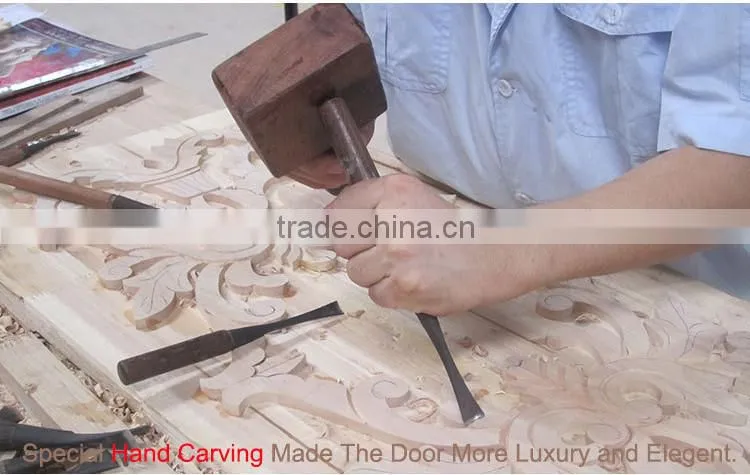 High quality wooden door,exterior carved wood door